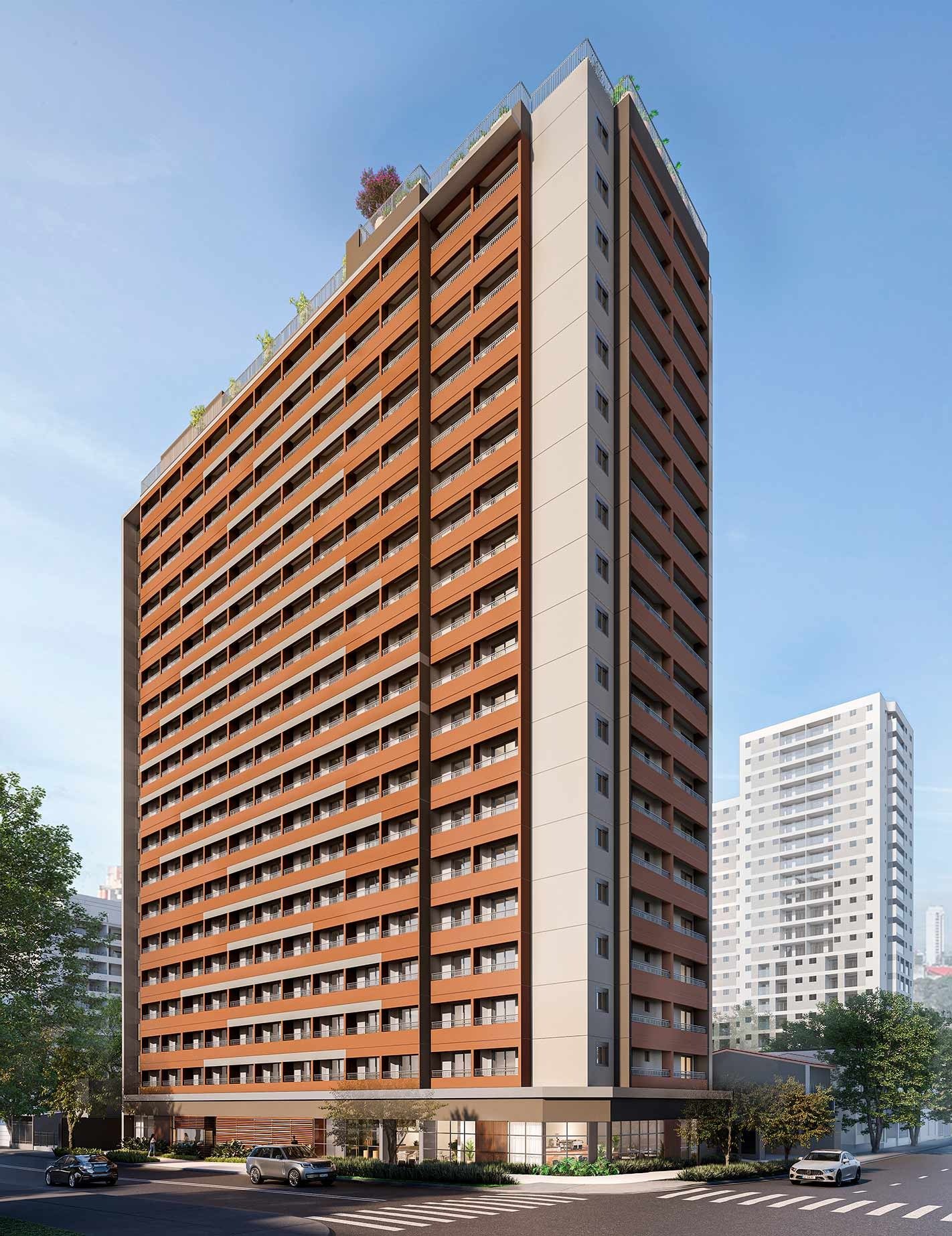 Fachada Nex One Estação Eucaliptos