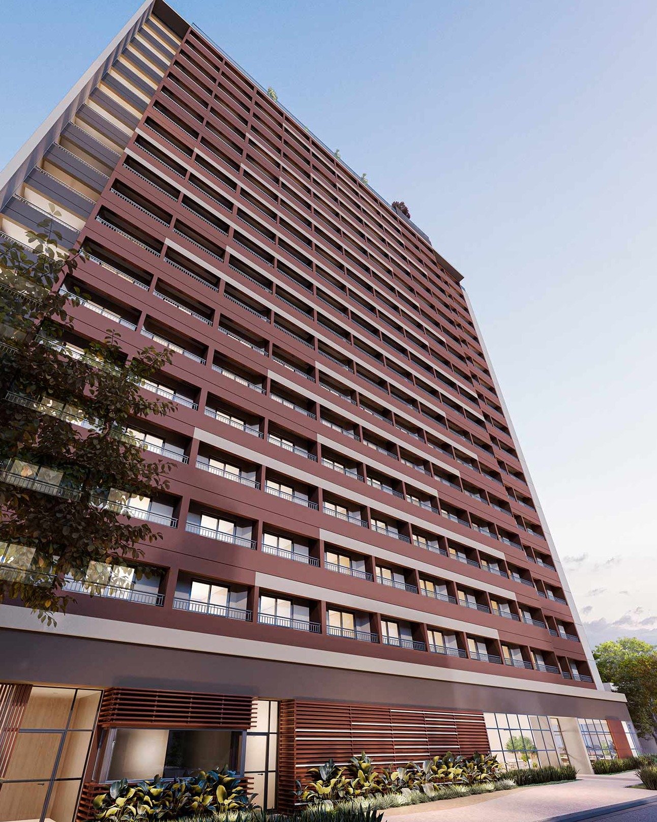 Fachada Nex One Estação Eucaliptos